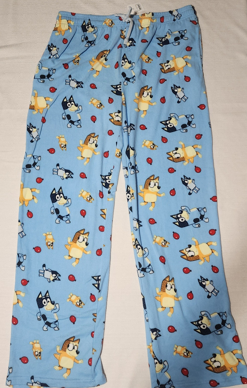 Disney Bluey sweatpants men's XXL